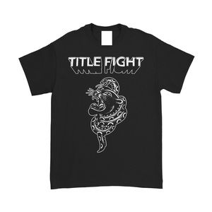 Title Fight T Shirt Floral Green Shirt